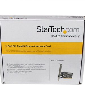 Unityj Uk Computers StarTech Ethernet Network Adapter Card ST1000BT32 3 162