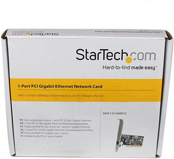 Unityj Uk Computers StarTech Ethernet Network Adapter Card ST1000BT32 3 162