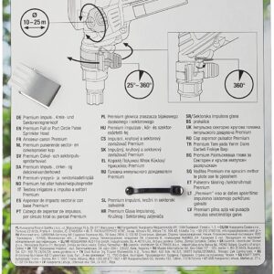 Unityj Uk Lawn Garden GARDENA Premium Pulse, Circular And Sector Sprinkler Head 1 05