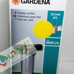 Unityj Uk Lawn Garden Gardena Pump Prefilter For Water Flow 11