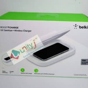 Unityj Uk Mobilephones Belkin Boost Charge UV Sanitizer + Wireless Charger 50