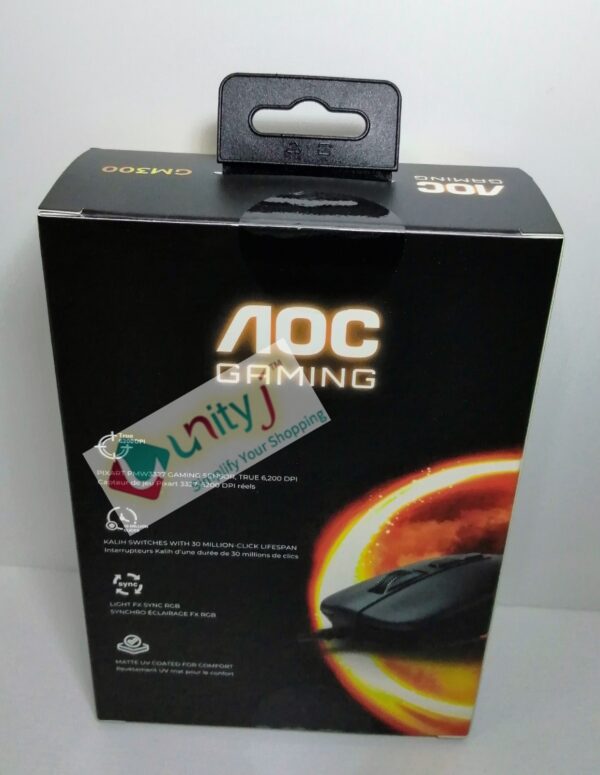 Unityj Uk Household AOC GM300B Gaming Mouse 1 95