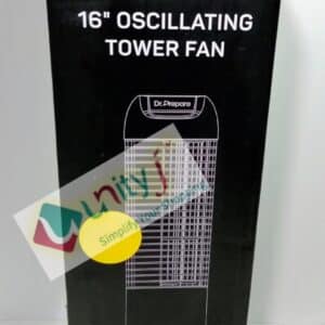 Unityj Uk Household Used Dr. Prepare Oscillating Tower Fan 109