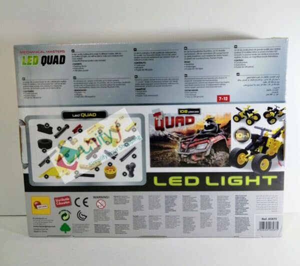 Unityj Uk Toys Lisciani 66124 Scienza Hi Tech Stem Technics 10 In 1 LED Quad 1 150