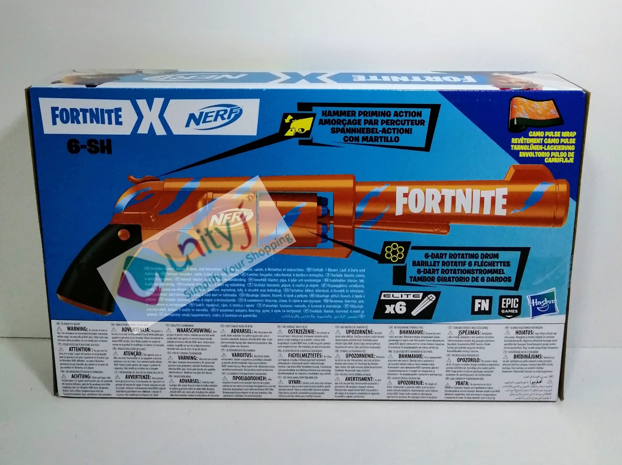 Nerf Fortnite 6-SH Dart Blaster