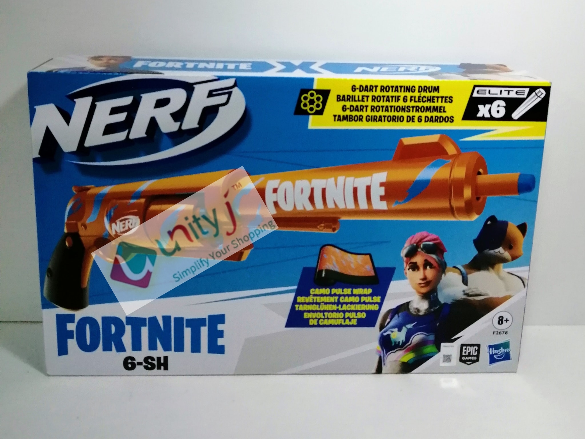 Nerf Fortnite 6-SH Dart Blaster