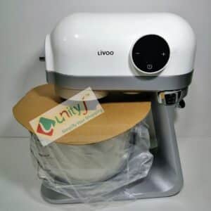 Unityj Uk Kitchen Appliances LIVOO DOP234 Food Processor, 1200W, 5 Speed, White 2 526