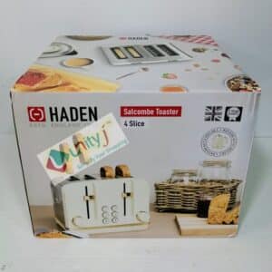 Unityj Uk Kitchen Appliances Haden Salcombe Cream 4 Slice Toaster 707
