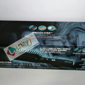 Unityj Uk Beauty REVAMP Progloss Deepform Dry, Style & Shine Hot Ceramic Straightening Air Brush 406