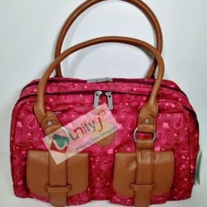 Unityj Uk Baby Lassig Vintage Diaper Bag, Paisley Pink 270