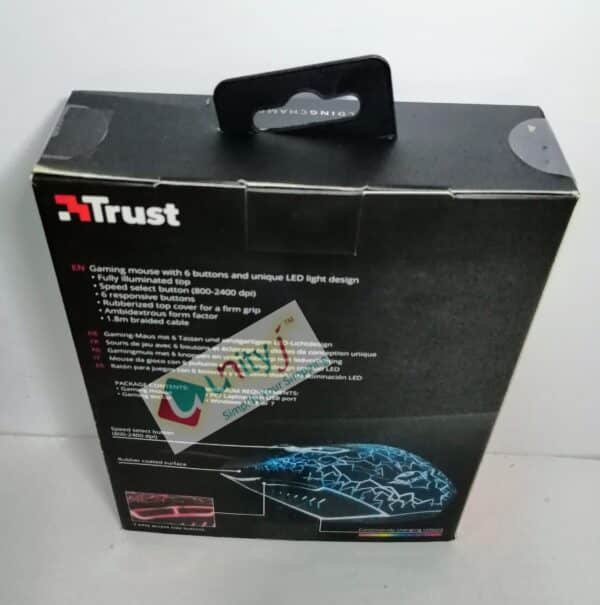 Unityj Uk Computers Trust Gaming 21683 GXT 105 Izza Illuminated Gaming Mouse 1 706