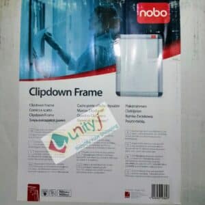 Unityj Uk Office Nobo Poster Frame Sign Holder With Snap Frame, 700 X 1000 Mm 339