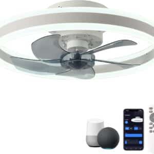 Unityj Uk Appliances MEQATS 20 Inch Smart Ceiling Fans 430