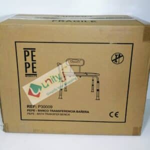 Unityj Uk Health PEPE Bath Transfer Bench For Disabled Black 331