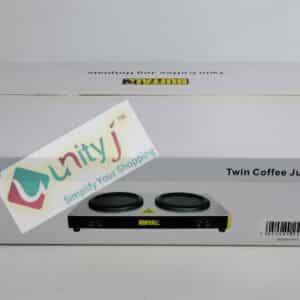 Unityj Uk Kitchen Appliances Buffalo Twin Coffee Jug Hot Plates L413 For Restaurants 1001