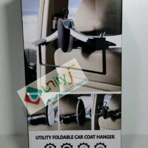 Unityj Uk Clothing MEQATS Car Coat Hanger With Backseat Storage Hook 35