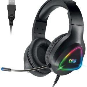 Unityj Uk Computers DR1TECH GrayEagle Gaming Headphones 872