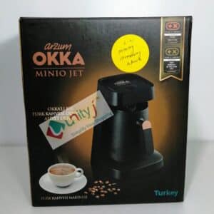 Unityj Uk Kitchen Appliances Arzum OK0013 Okka Jet Automatic Turkish Coffee Machine, 400 W, BlackCopper 1095