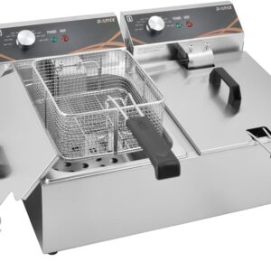 Unityj Uk Kitchen Appliances MEQATS Commercial Electric Deep Fat Fryer 1118