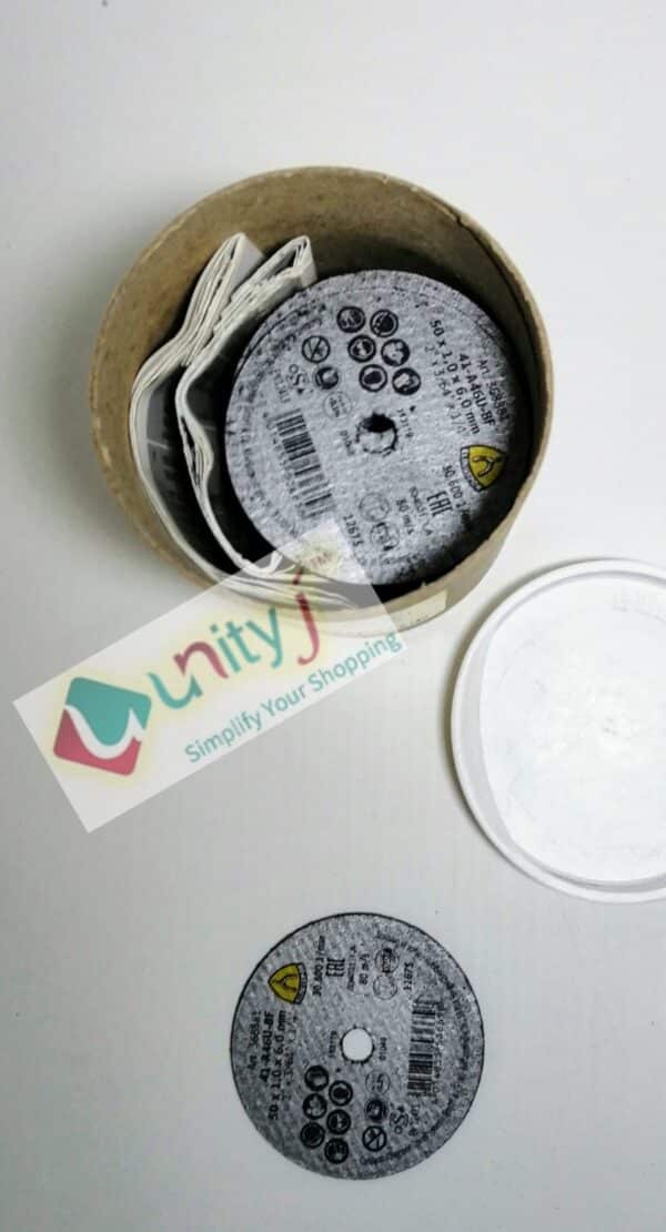 Unityj Uk Tools Klingspor 368881 A 660 R Small Cutting Discs 50x1x6mm Straight 40Pack 4 150