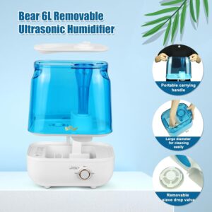 Unityj Uk Appliances BEAR 6L Top Filling Humidifier 1 493