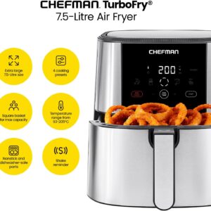 Unityj Uk Kitchen Appliances Chefman TurboFry Touch Air Fryer 1 1277