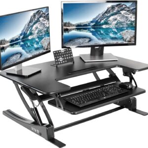 Unityj Uk Computers VIVO 91 Cm Height Adjustable Stand Up Desk 1074