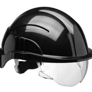 Unityj Uk Industrial Centurion Vision Plus Safety Helmet S10PLUS With Visor Black 139