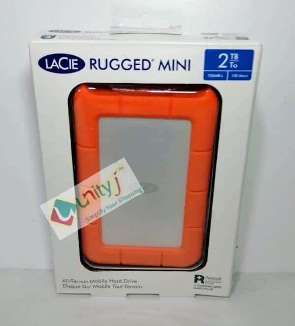 Unityj Uk Computers LaCie Rugged Mini, 2TB 1632