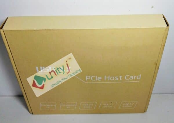 Unityj Uk Computers PCI E To USB 3.0 7 Port(2x USB C 5x USB A) 1644