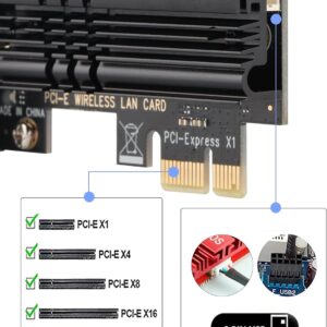 Unityj Uk Computers WiFi 6 PCIe Card 6 1653