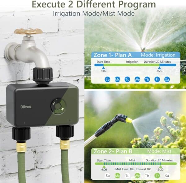Unityj Uk Household Diivoo WiFi Water Timer 2 562