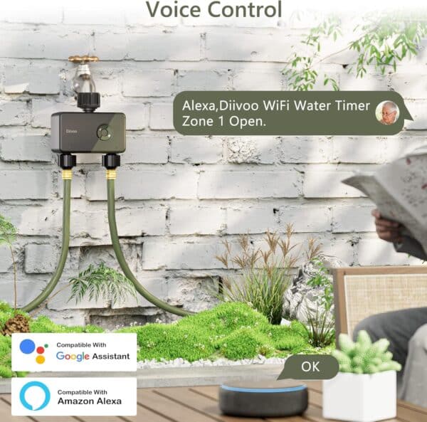 Unityj Uk Household Diivoo WiFi Water Timer 7 557
