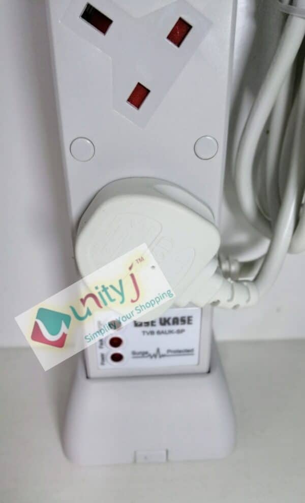 Unityj Uk Household SE UKASE Tower Extension Lead, 6 Way 2 518