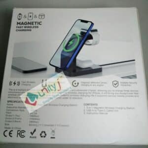 Unityj Uk Telecommunications MEQATS 3 In 1 Wireless Charging Station 4 135