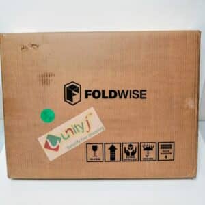 Unityj Uk Computers BRAND NEW FoldWise Folding Laptop Table White (Black) Dark Wood Mahogany 1717