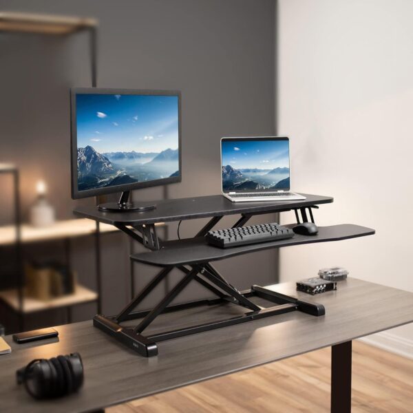 Unityj Uk Computers VIVO Height Adjustable Standing Desk 1 1823