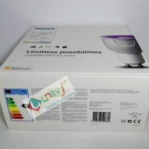 Unityj Uk Lighting Philips 3 Light Smart Bulb Starter Kit + Communication Bridge, White And Colour 3 147