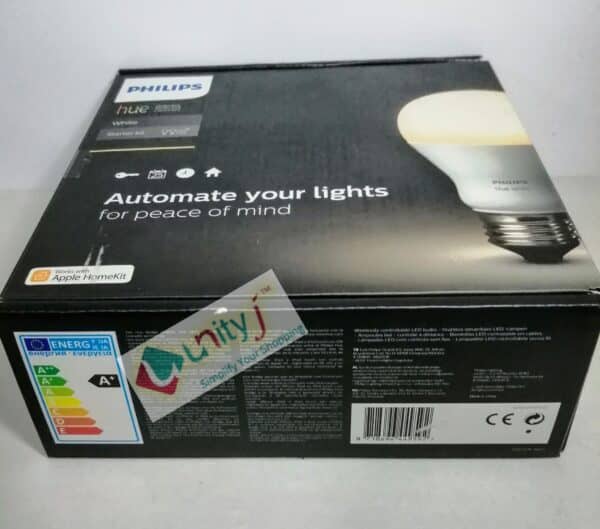 Unityj Uk Lighting Philips Hue White A19 E27 60 W Equivalent Smart Bulb Starter Kit 5 140
