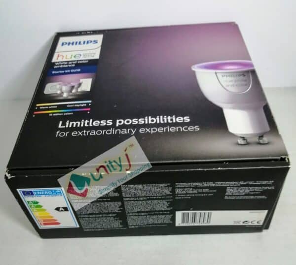 Unityj Uk Lighting Philips Hue White & Colour Ambiance Starter Kit 3 153