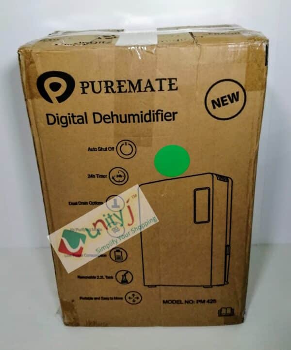 Unityj Uk Appliances PureMate Dehumidifier With Air Purifier 784