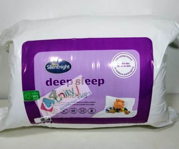 Unityj Uk Bedding Silentnight Deep Sleep Pillows 4 Pack 121