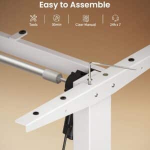 Unityj Uk Computers MAIDeSITe Electric Standing Desk Frame 6 1922