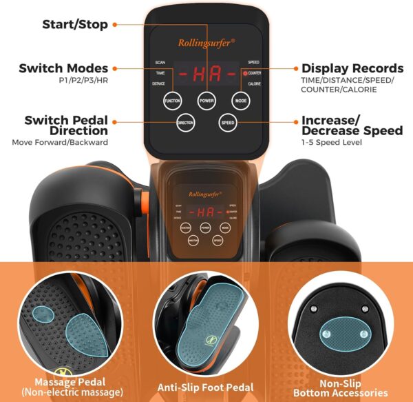 Unityj Uk Sports Rollingsurfer Under Desk Electric Elliptical Machine 1 162