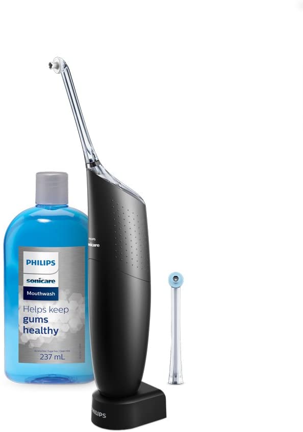 Philips Sonicare Black AirFloss Pro Power Flosser & Mouthwash 3rd