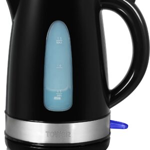 Tower Cordless Jug Kettle with Removable Washable Filter - 1.5 Litre, 2200W