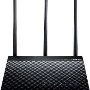 ASUS RT-AC53 Dual-band Wireless AC750 Gigabit Router, Fast 802.11ac Wi-Fi Router with 3 External Antenna, Wider Coverage, VPN Support