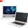 3M Black Privacy Filter PFNAP001 for 12″ Apple MacBook – Anti-Glare, Ultra-Thin, Touch Compatible, Scratch-Resistant, High-Resolution Display Protection – Ideal for Office, Travel & Public Spaces