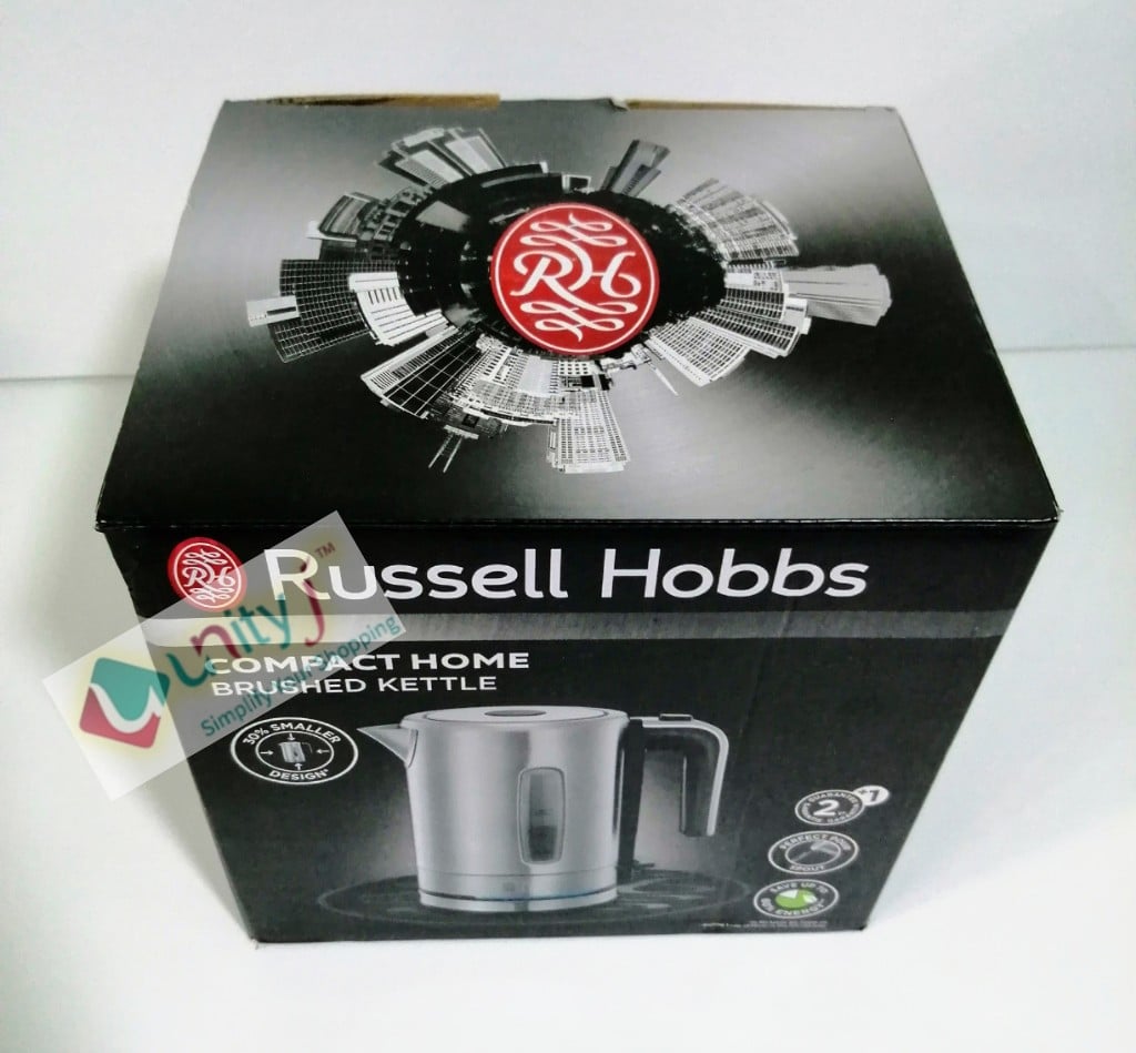 Russell Hobbs Compact Home Steel Kettle, 0.8L Capacity 3 Cups