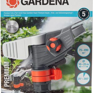 Unityj Uk Lawn Garden GARDENA Premium Pulse, Circular And Sector Sprinkler Head 0 06